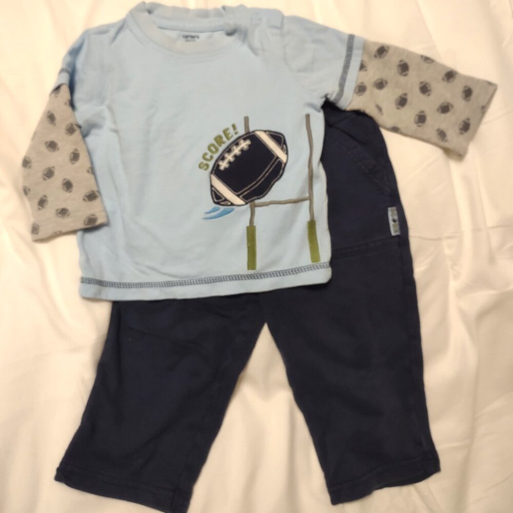 Toddler Boys Football Pants Set